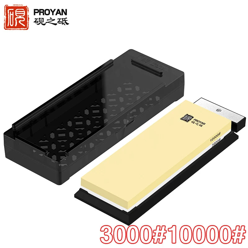 PROYAN Professional Sharpening Stone 240-10000# Whetstone Have Box Knife Sharpener Kitchen Diamond Grindstone Tool Kitchenware