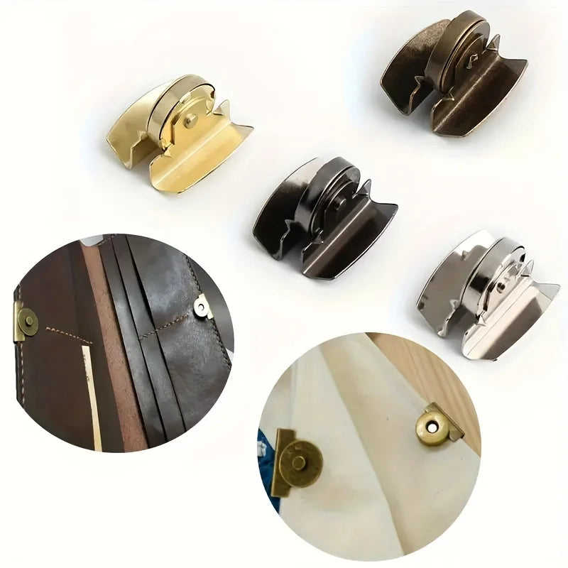 8-Piece bag snap accessories magnetic buckle, bag snap hidden button seam-free button snap 2030