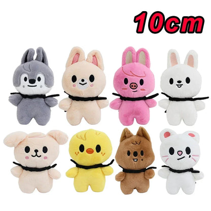 70style 10/20cm Skzoo Plush Toy Kawaii Skzoo Stray Kids Wolf Plush Cartoon Stuffed Animal Doll Kawaii Companion Toys Giftids