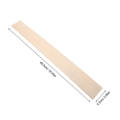 3Pcs Solid Wood Bed Support Slats Replacement Heavy Duty Hardwood Mattress Support Slats for Bed Frame Universal Fit Easy