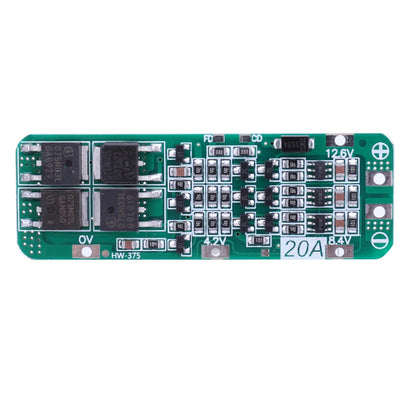 BMS 3S/4S 5A 10A 20A 25A 40A 60A Płytka zabezpieczająca ładowarkę do akumulatorów litowo-jonowych 18650 do wiertarki 12 V z funkcją wzmocnienia/balansu