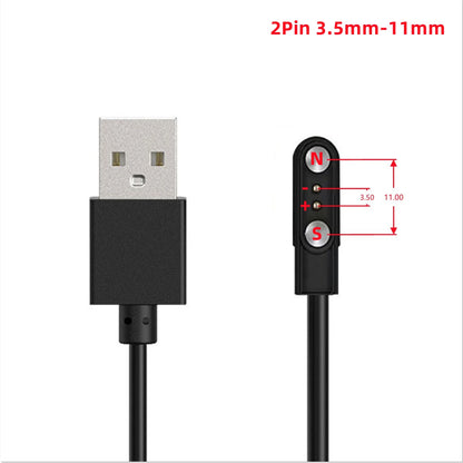 Aishi Magnetyczny kabel ładujący USB, ładowarka, adapter zasilania do inteligentnego zegarka, opaski sportowej, wyciskarki, słuchawek, szczoteczki do zębów, urządzeń kosmetycznych