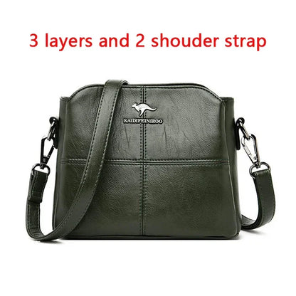 Casual Women's Bag High Quality Pu Leather Shoulder Bags for Women 2022 Ladies Crossbody Bag Purses and Handbags Luxury Designer