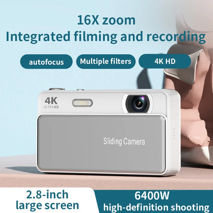 Lenovo M15 Digital Camera 64 Megapixel 4K High-definition CCD Camera Photo Video Portable Camera With Screen Flash For Travel