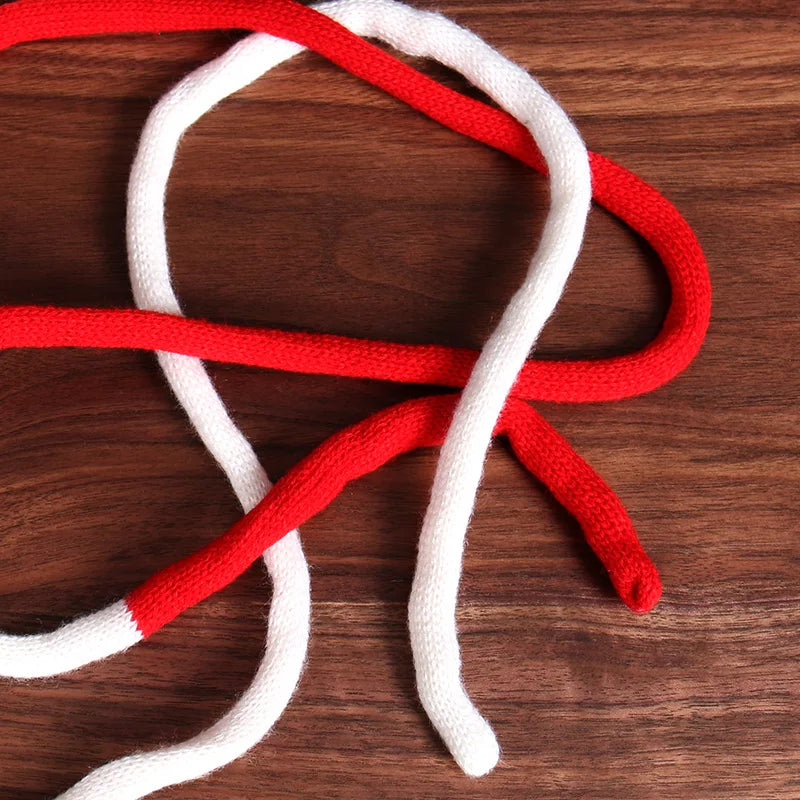 cotton hand-woven soft rope Acrobatic Knot By Daryl Jumping Knot Of Pakistan Carrick-Bend  Rope Stage Magic Tricks Gimmick Ind