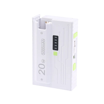 20W DIY Power Bank Box 21700 Universal Battery Charger Case Type-C Fast Charging For Mobile Phone Not Including Batteries