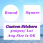 1000pcs-500pcs Custom Stickers Customize Logo Labels Waterproof Personal Design Stickers for Company Logo Wedding Gift Packaging