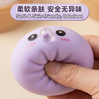 Trending blowing bubbles Toy, Soft Jelly Squeeze Stress Relief Fidget Toy, Relieve stress Sensory Need for Adults & Gift