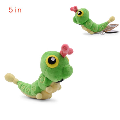 Pokemon Fit Pulsh Toys Gengar Caterpie Butterfree Litwick Lucario Mewtwo Gallade Haxorus Mew Furret Cute Stuffed Peluche Doll