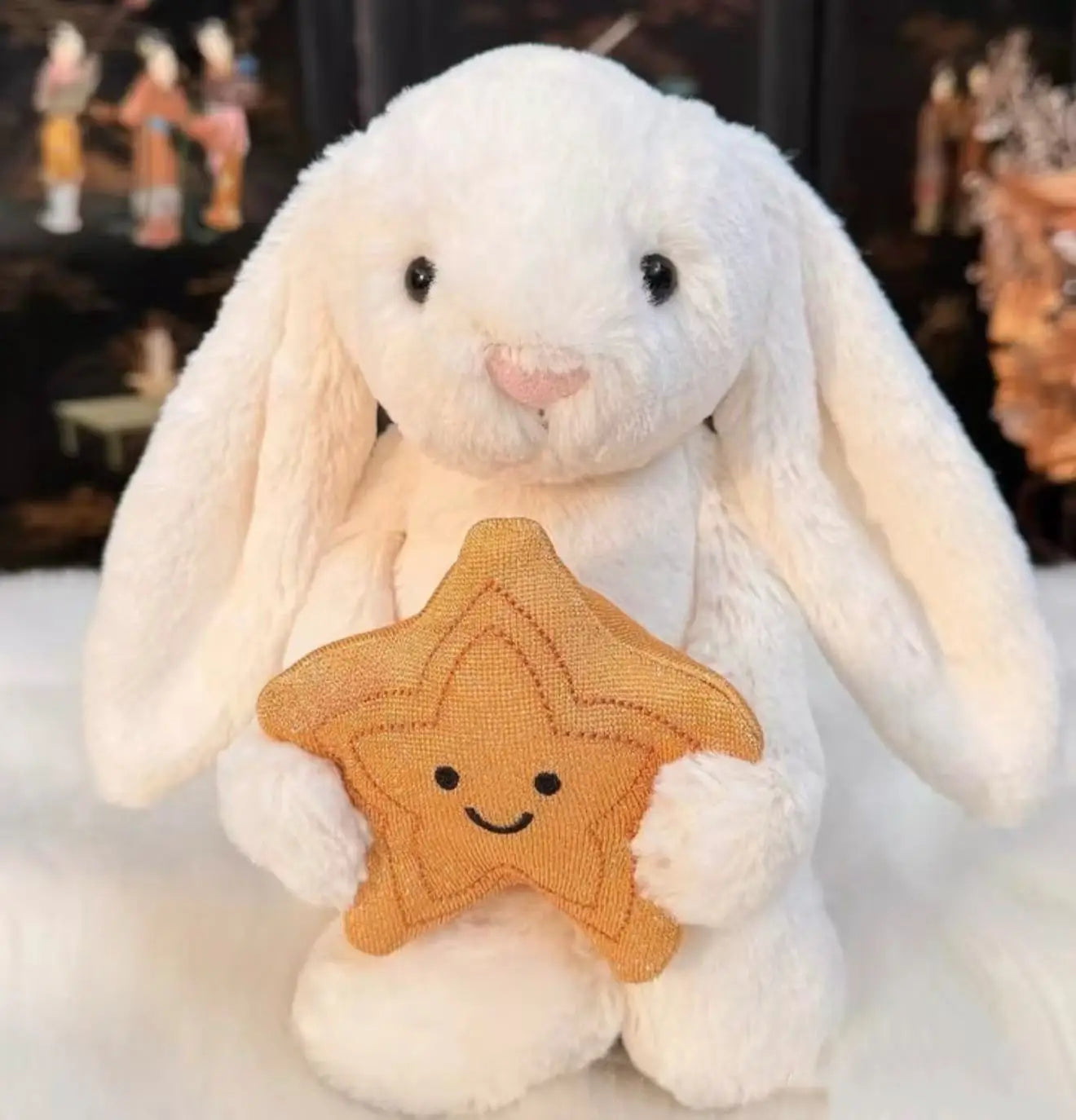 Jc Bunny;Crimson Dragon; Rose Bouquet; Plush Toy; Valentine's Day Gift 2026 New Year'sGift
