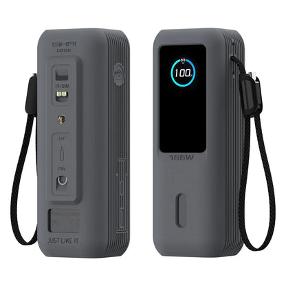 SIKAI Silicone Portable Charger Case for Anker zolo 2in1165W PowerBank Shockproof Cover（Case Only）