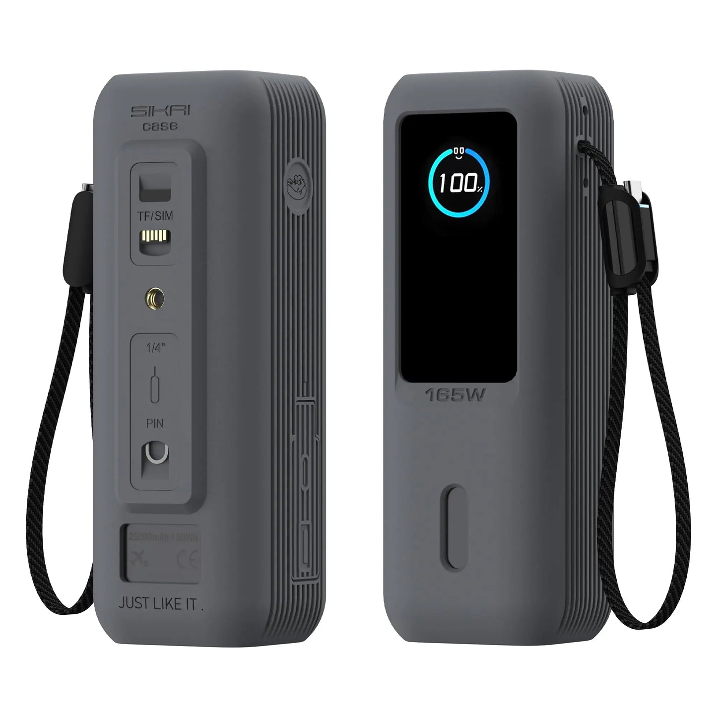 SIKAI Silicone Portable Charger Case for Anker zolo 2in1165W PowerBank Shockproof Cover（Case Only）