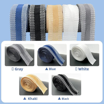 1PC 5M Domestic Sewing Iron-On Hem Tape Self-Adhesive DIY Press Fabrics Tools For Jeans Pants Trousers Edge Shorten Repair