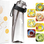 Motion Water Bottle with 1or7 Flavour Pods 650ML large capacity Sports Water Up Bottle Starter up Set New Fruit Fragrance