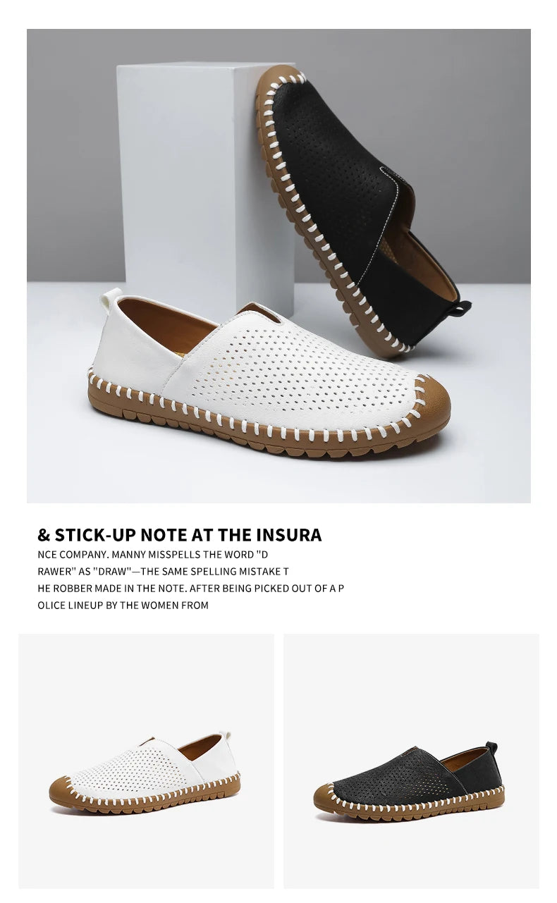 Men Shoes Handmade Casual Loafers Casual Shoes New Summer 2025 Loafers Men Zapatos De Hombre Tenis Masculino summer shoe for man