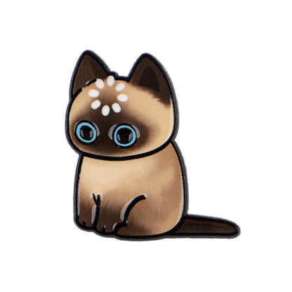 "Loading" Black Cat Enamel Pin Cute Brooch Pines Lapel Pins Badge on Backpack Clothing Accessories Animal Jewelry Friends Gifts