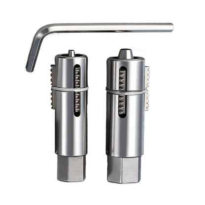 12mm And 14mm Broken Pipe Extractor Tool Adjustable Damaged Thread Extractor With Hex Wrench For Faucet Valve Tool accessories