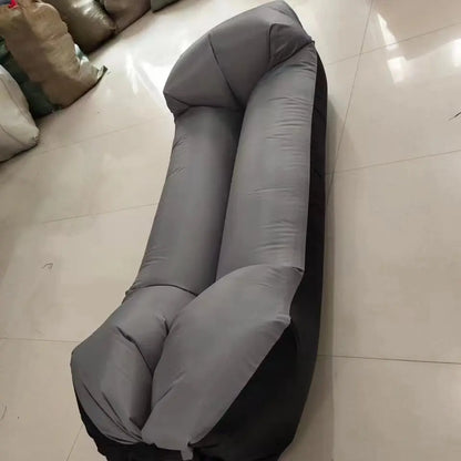 Fast Inflatable Sofa Camping Air Lounger Beach Sleeping Bag Portable Foldable Air Sofa for Travel Picnic Outdoor Lazy Bed Chair