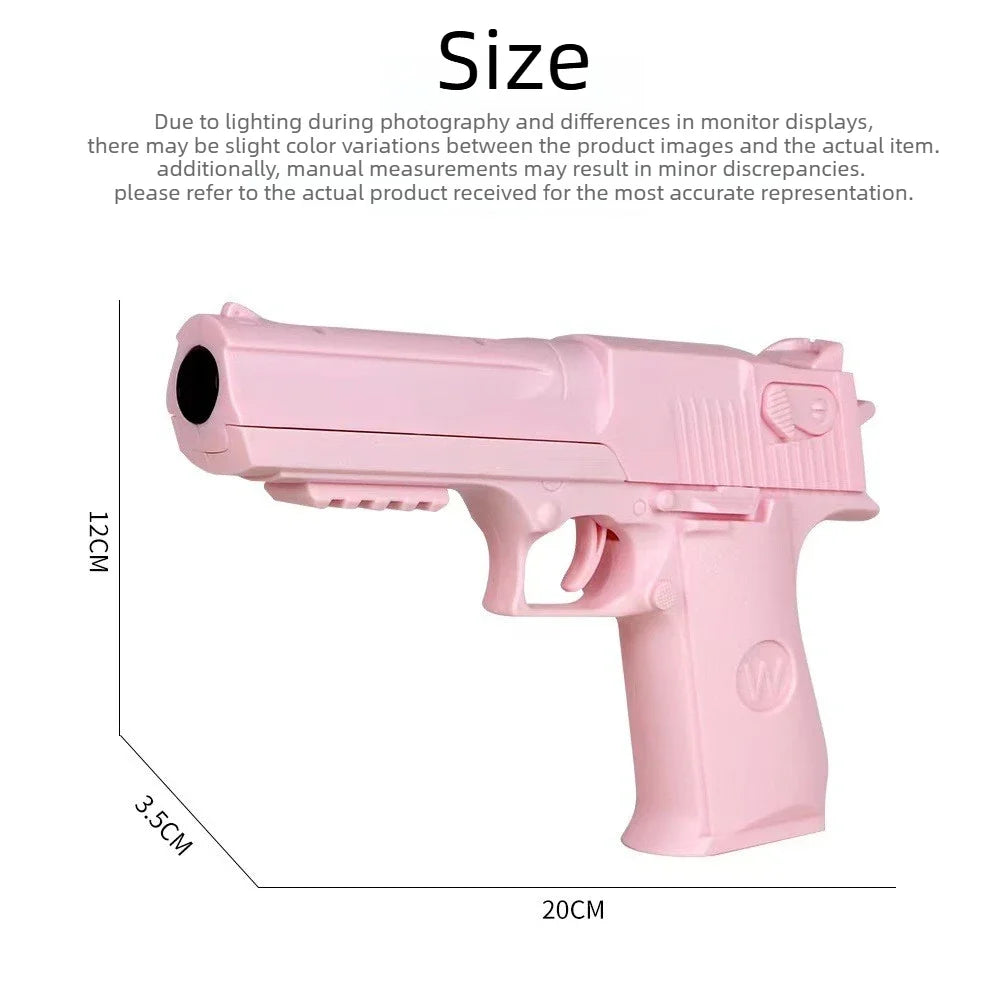 Children Toy Guns Plastic Pistol Manual Handgun Toy Foam Dart Blaster Shooting Model Launcher Kids Outdoor Games Toy Guns Gift