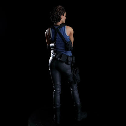 Action Figure 32cm Leon Kennedy Jill Valentine Zombie Hunter Anime Desk Decoration Gk Statue Toys Gift