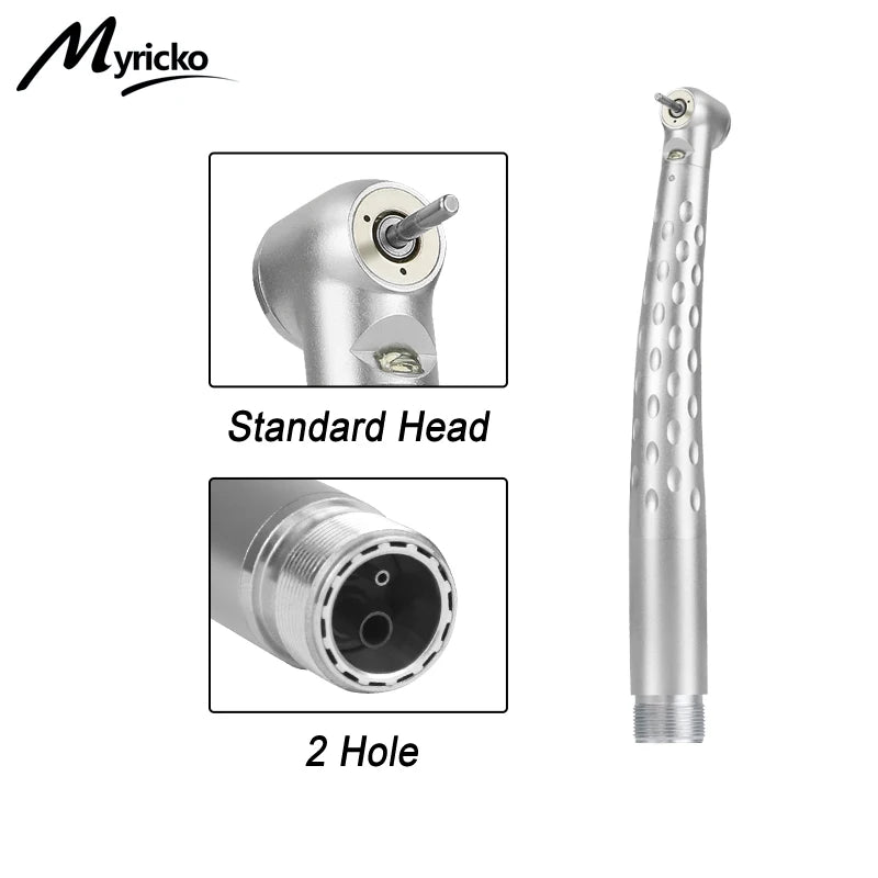 Style Denta lLED  High Speed Handpiece rotation E-generator Fiber Optic Push Button Ceramic Bearing CartridgeAir Turbine