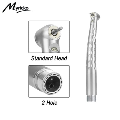 Style Denta lLED  High Speed Handpiece rotation E-generator Fiber Optic Push Button Ceramic Bearing CartridgeAir Turbine