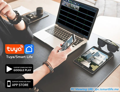 5MP Mini Cube Camera 2.4G Wifi Indoor Security IP Cam with Two Way Audio 2K Human Detection Smart Home Baby Monitor Tuya