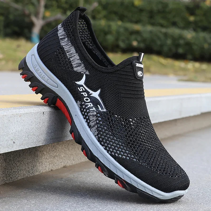 Men's Summer Sneakers Breathable Mesh Summer Sports Shoes Casual Sneakers Free Shipping Shoes
