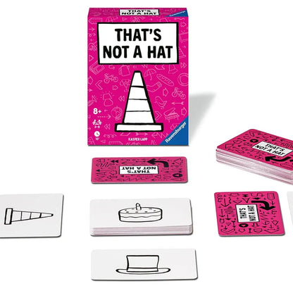 #@That's Not A Hat-Fun Bluffing & Memory Party Game for All Ages Components | Ideal for Family Gatherings | Great Replay Value