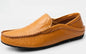 YUYIN Men's Leather Casual Loafers Wedding Dress Shoes Daily Casual Shoes New Large Size Fashionable Versatile High-Quality Shoe