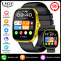 LIGE Originalny Smartwatch Mężczyźni Kobiety Połączenia Bluetooth Zegarek Pulsometr Wodoodporny Smartwatch Zdrowie Dla Androida IOS