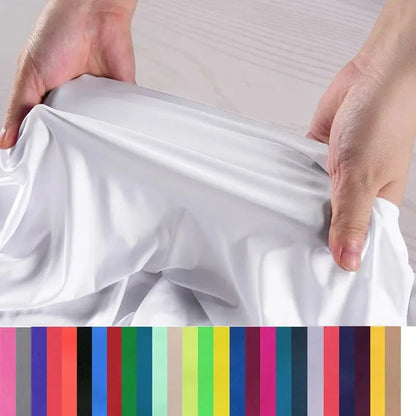 Matte Spandex Fabric High Elasticity Milk Silk Fabric Solid Color Knitted Four Sided Stretch  DIY Swimsuit Bodysuit Yoga Clothes