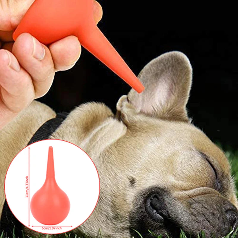 1PC Ear Wax Removal Irrigation Cleaning Kit Ear Syringe Bulb Air Blower Pump