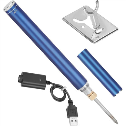 Cordless Soldering Iron with 1100mAh Battery, Portable Compact Adjustable Temperature for Household Repair and Jewelry Welding