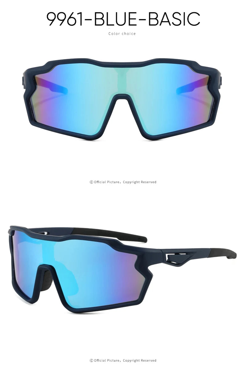 BUCKLOS Cycling Glasses Bike Goggle Outdoor Sport UV Protection Eyeswear Sunglasses Basic/Polarized Bicycle Glasses for Road MTB