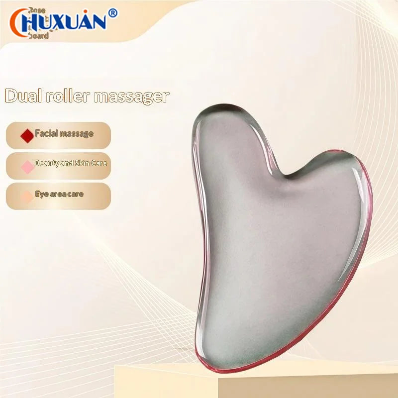 Q Natural Ox Horn Gua Sha Massage Tool Set Skin Lifting Effect Smooth Edges For Daily Skincare Whole Body Massage