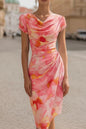 Women's elegant off-the-shoulder and fitted long dress, suitable for commuting, casual outings, weddings and formal banquets.