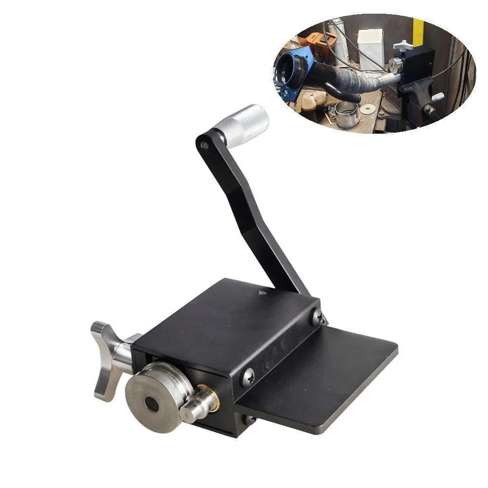 Tubing Beader Tool Manual Bead Roller Intake and Intercooler Piping Crimping Tool Fit 5/8" or Larger ID Tubes Aluminum