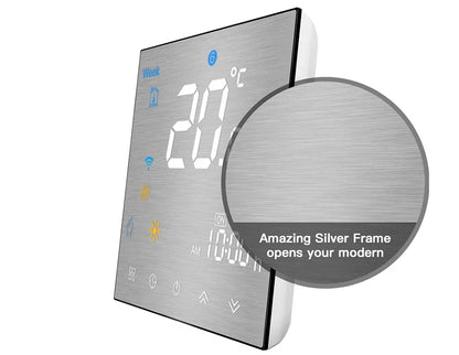 Water Electric floor Heating Water/Gas Boiler Smart WiFi ZigBee Thermostat Temperature Controller Works Tuya Alexa Google Home