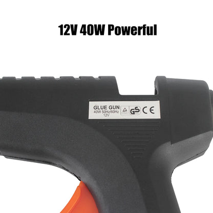 5 sztuk klej w sztyfcie 11mm 12V 40W Pistolet Do Klejenia Na Gorąco Zestaw Narzędzi Do Usuwania Wgnieceń Samochodowych Wtyczka Do Zapalniczki Samochodowej Akcesoria Do Naprawy Garażu Ciężarówki