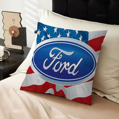 Car F-Ford Pillow Anime Pillow Sofa Bed Head Pillow Cover Cushion Cover 45x45 cm Fashion