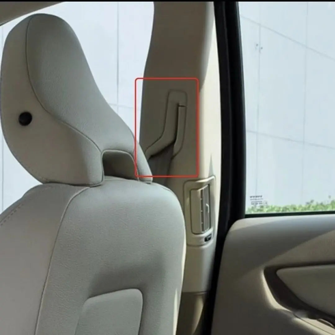 For Volvo S80 XC90 V70 Front Seat Belt Retractor Guide Ring Belt Selector Gate Seat Belt Trim Cover 39966529 39966533