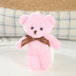 18-90Pcs Mini Teddy Bear Toy Plush Stuffed Bear Doll for Keychain Craft DIY Accessory Birthday Gifts Party Favors Supplies 4.7in
