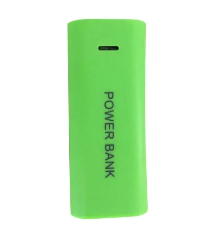1/2pcs Power Bank Case 1-Cell 18650 Battery Box for Smart Phone Charge 5V 1A for 18650 Battery with Indicator Light