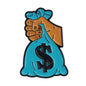 Creative US Dollar Money Enamel Pins Collection Cartoon Banknote Get Rich Brooch Backpack Lapel Metal Badge Fun Jewelry for Gift