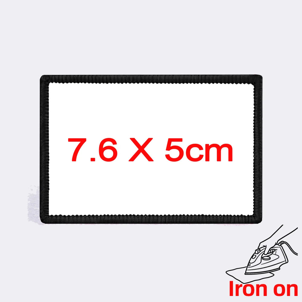 2 PCS Custom Make Your Own Personalized Morale Patch Add Your Photo, Logo, Text Hook and Loop/Sew On/Iron On