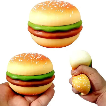 1PC TPR Stress Relief Toys Release Decompression Squeezing Simulation Coke French fries Hamburgers Slow Rebound Birthday Gift