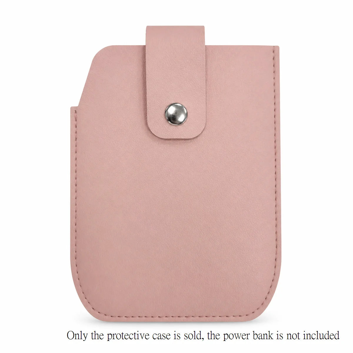 PU Leather Protective Case for Xiaomi 33W Magnetic Power Bank 10000mAh, Integrated Cable, Anti-Scratch Portable Storage Bag
