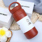 Portable Japanese Style 304 Stainless Steel Insulated Coffee Cup Spray Painted Element Cup Student Gift Car Use Thermos Mug