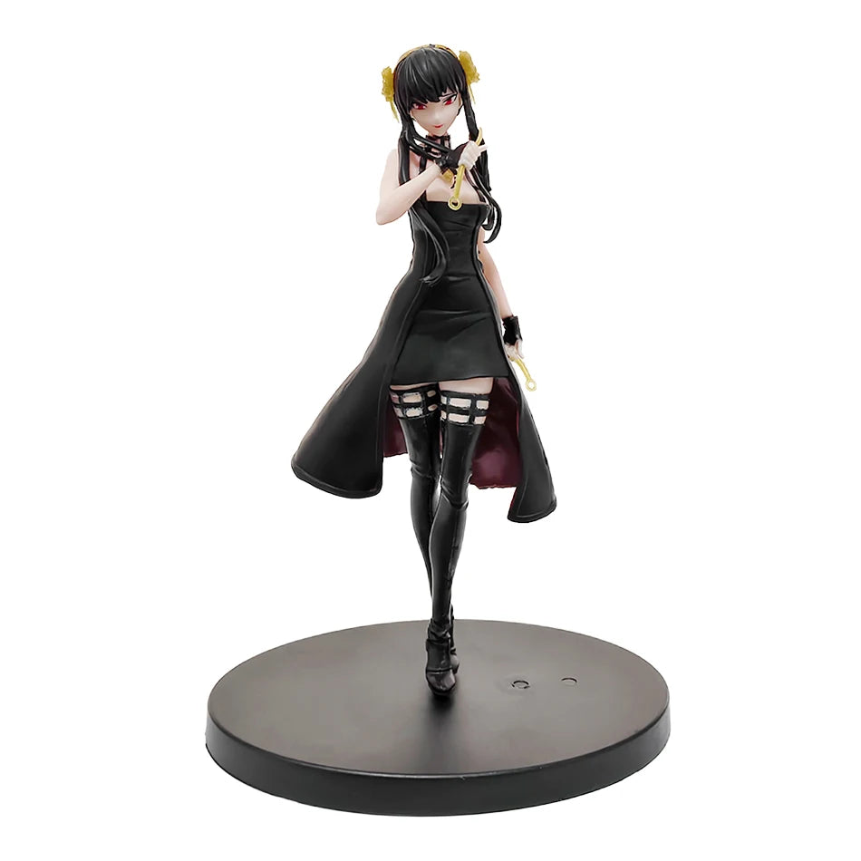 SPY×FAMILY 16CM Anime Figure Kawai Anya Forger Yor Forger Action Figures Standing Figurine Collectible Model Doll Toys